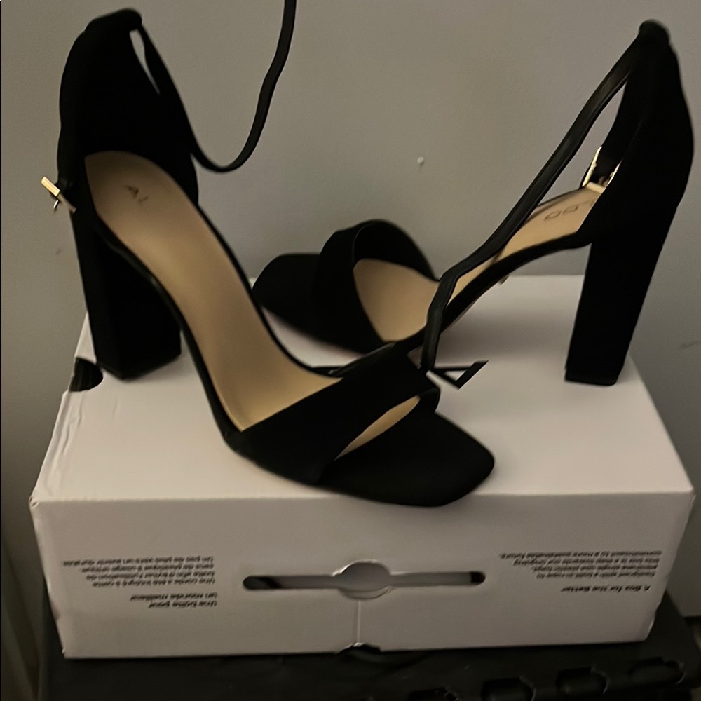 Elegant Black Women's Heels
